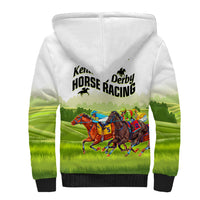 Personalised Kentucky Horse Racing Sherpa Hoodie 2023 Dynamic - Wonder Print Shop