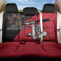 Custom Trinidad and Tobago Cricket Knight Riders Back Car Seat Cover Go Trinbago