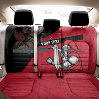 Custom Trinidad and Tobago Cricket Knight Riders Back Car Seat Cover Go Trinbago