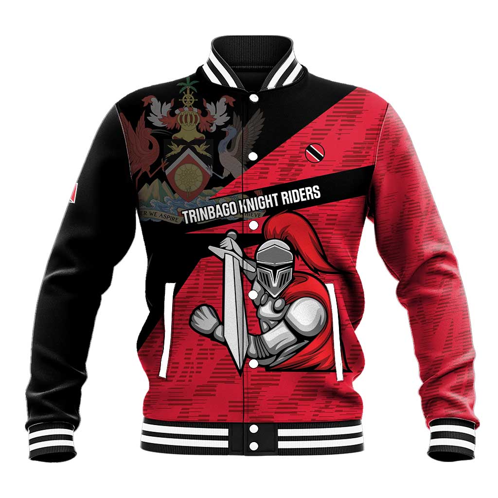 Custom Trinidad and Tobago Cricket Knight Riders Baseball Jacket Go Trinbago