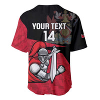 Custom Trinidad and Tobago Cricket Knight Riders Baseball Jersey Go Trinbago