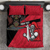 Custom Trinidad and Tobago Cricket Knight Riders Bedding Set Go Trinbago