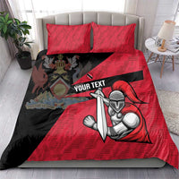 Custom Trinidad and Tobago Cricket Knight Riders Bedding Set Go Trinbago