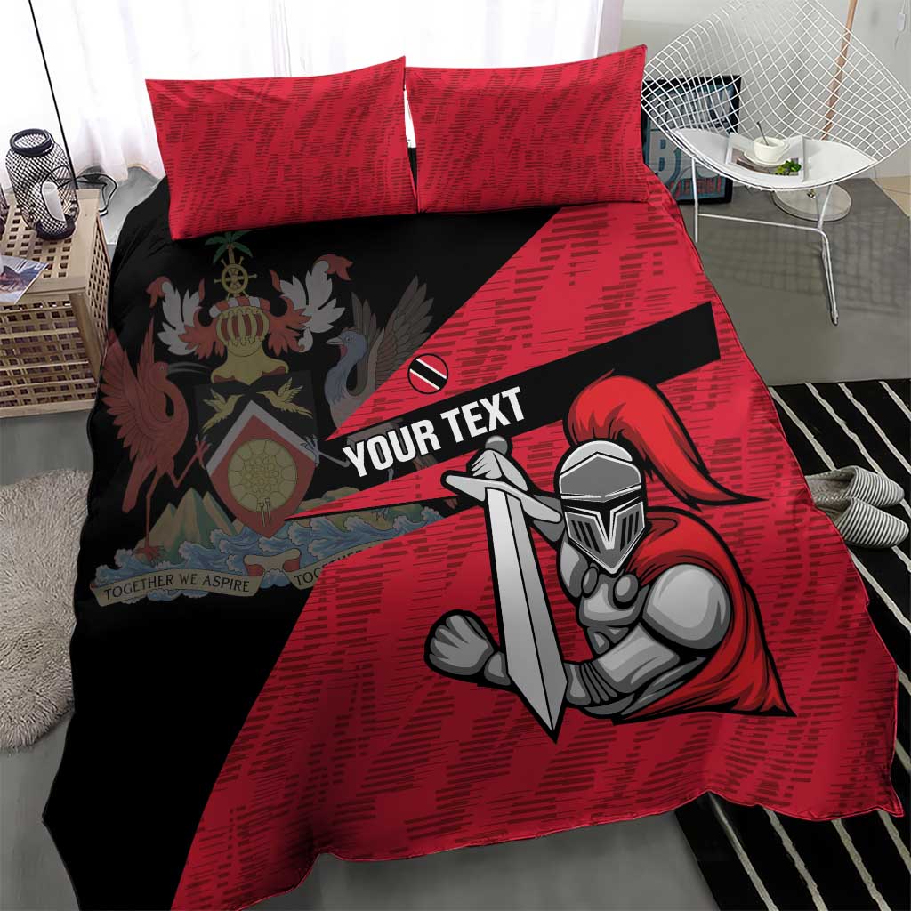 Custom Trinidad and Tobago Cricket Knight Riders Bedding Set Go Trinbago