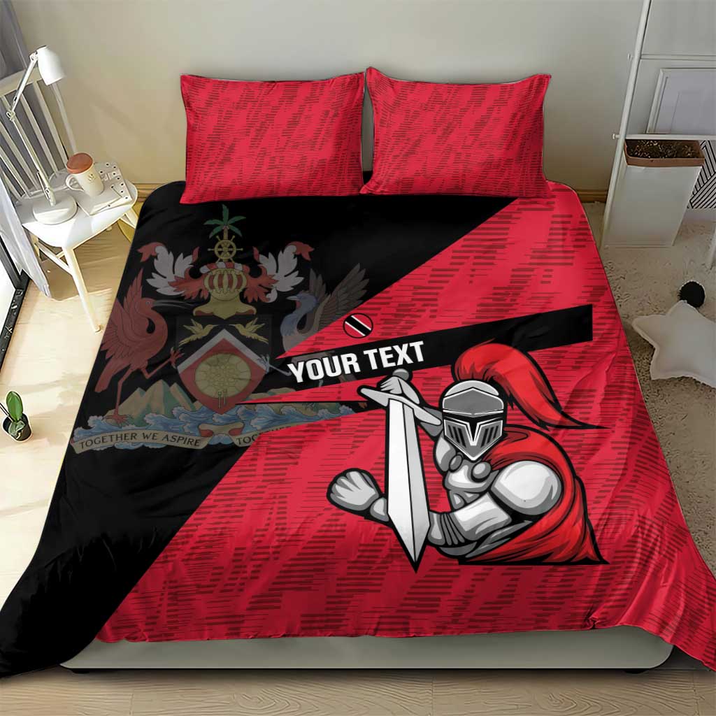 Custom Trinidad and Tobago Cricket Knight Riders Bedding Set Go Trinbago