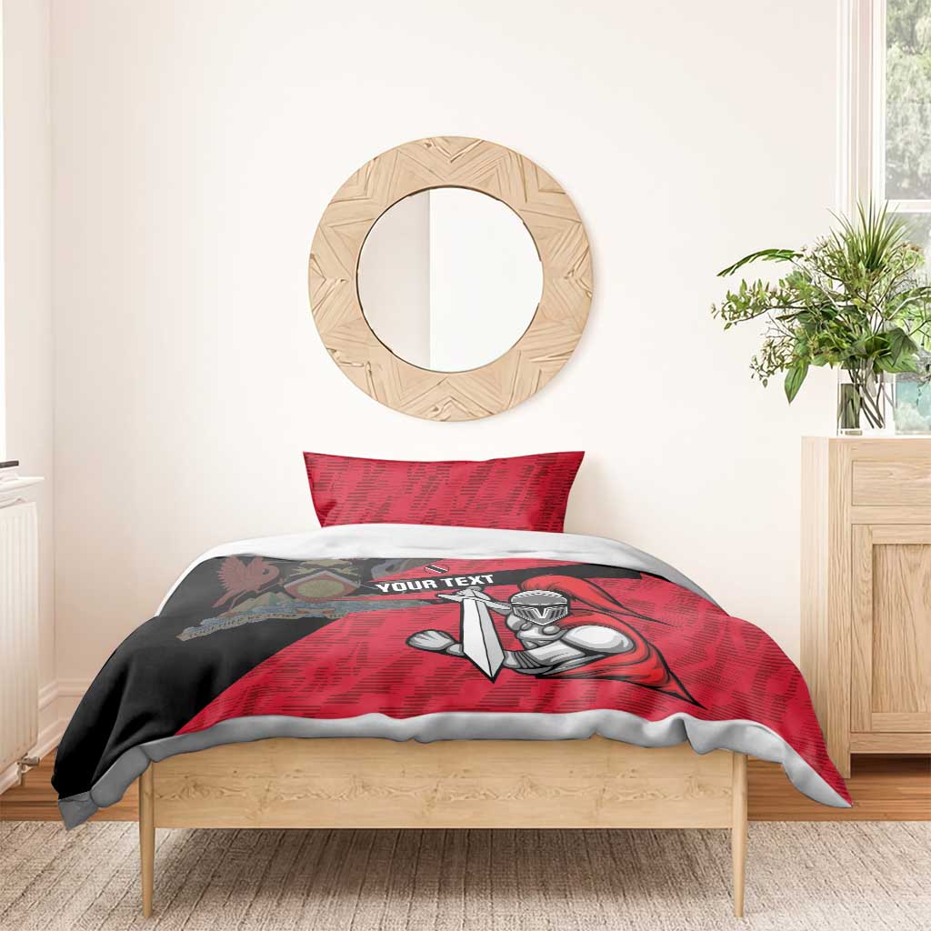 Custom Trinidad and Tobago Cricket Knight Riders Bedding Set Go Trinbago