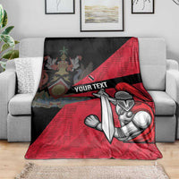 Custom Trinidad and Tobago Cricket Knight Riders Blanket Go Trinbago