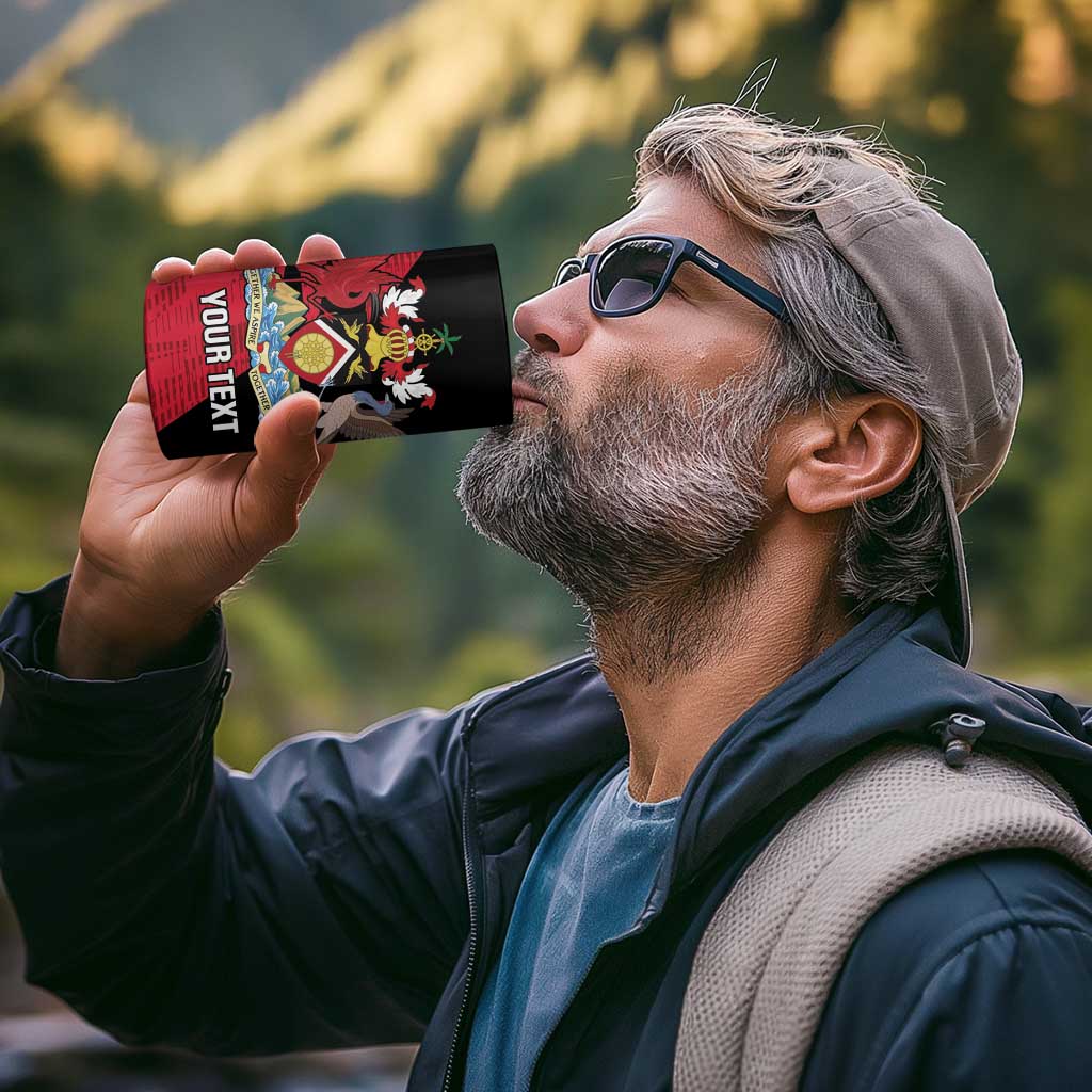 Custom Trinidad and Tobago Cricket Knight Riders 4 in 1 Can Cooler Tumbler Go Trinbago