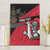 Custom Trinidad and Tobago Cricket Knight Riders Canvas Wall Art Go Trinbago