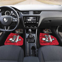 Custom Trinidad and Tobago Cricket Knight Riders Car Mats Go Trinbago