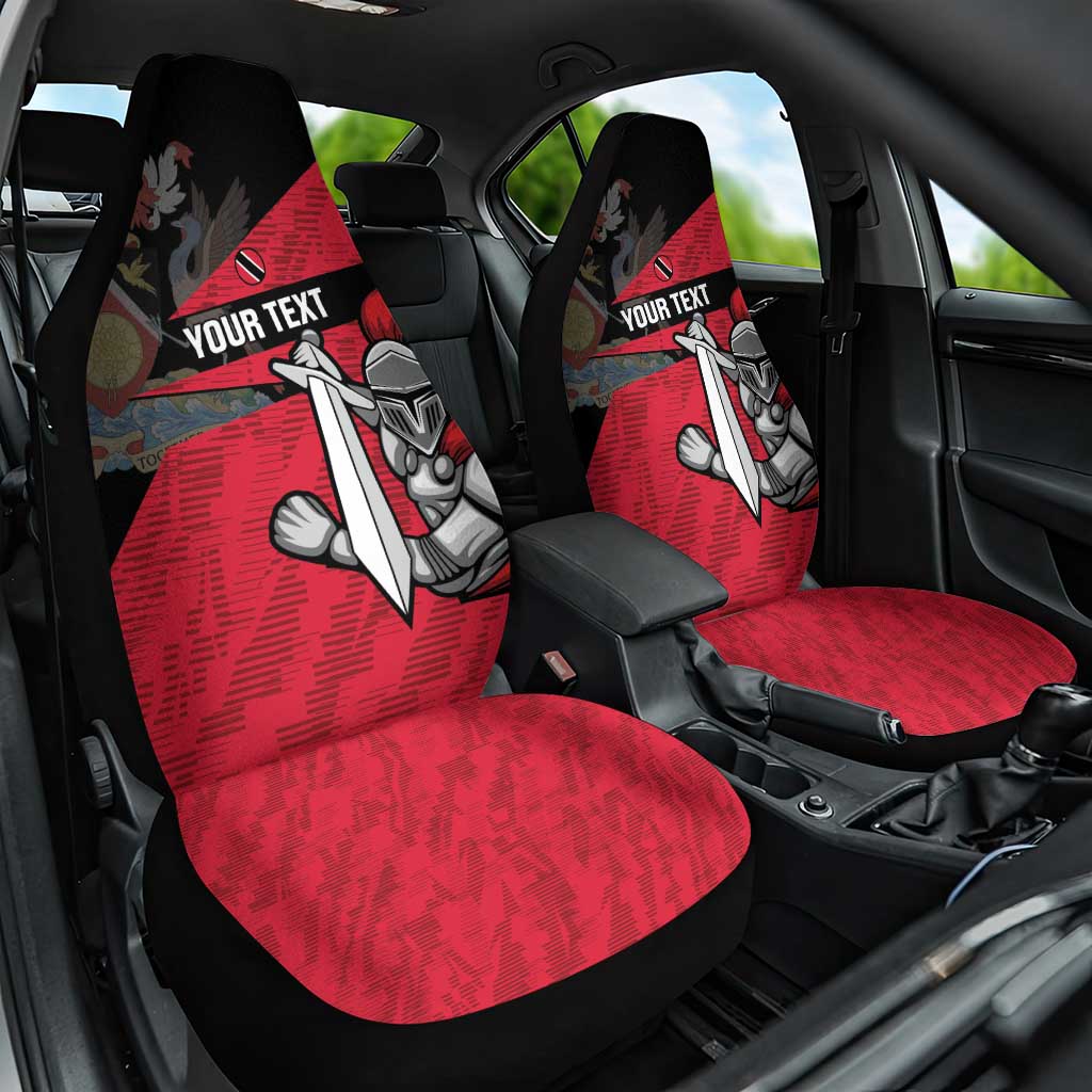 Custom Trinidad and Tobago Cricket Knight Riders Car Seat Cover Go Trinbago
