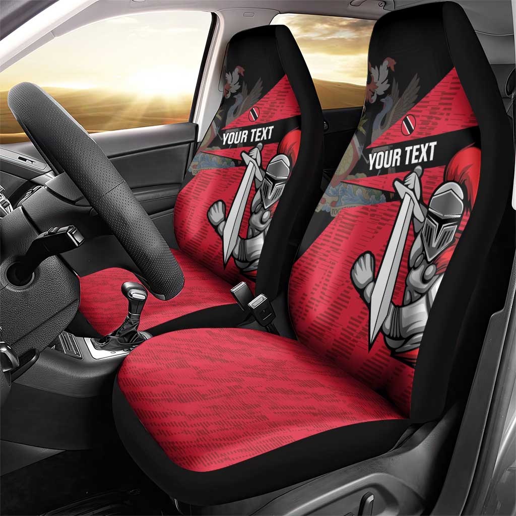 Custom Trinidad and Tobago Cricket Knight Riders Car Seat Cover Go Trinbago