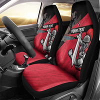 Custom Trinidad and Tobago Cricket Knight Riders Car Seat Cover Go Trinbago