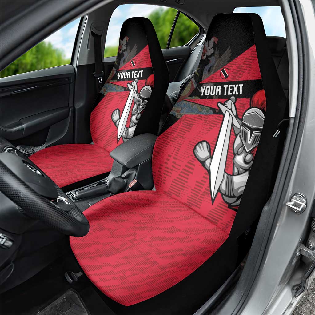 Custom Trinidad and Tobago Cricket Knight Riders Car Seat Cover Go Trinbago