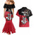 Custom Trinidad and Tobago Cricket Knight Riders Couples Matching Mermaid Dress and Hawaiian Shirt Go Trinbago