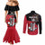 Custom Trinidad and Tobago Cricket Knight Riders Couples Matching Mermaid Dress and Long Sleeve Button Shirt Go Trinbago