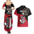Custom Trinidad and Tobago Cricket Knight Riders Couples Matching Summer Maxi Dress and Hawaiian Shirt Go Trinbago