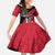 Custom Trinidad and Tobago Cricket Knight Riders Family Matching Off Shoulder Maxi Dress and Hawaiian Shirt Go Trinbago