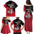 Custom Trinidad and Tobago Cricket Knight Riders Family Matching Puletasi and Hawaiian Shirt Go Trinbago
