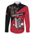 Custom Trinidad and Tobago Cricket Knight Riders Family Matching Summer Maxi Dress and Hawaiian Shirt Go Trinbago