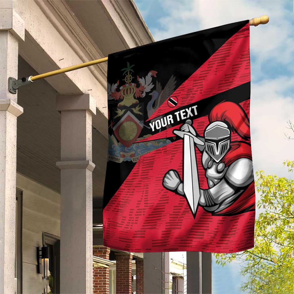 Custom Trinidad and Tobago Cricket Knight Riders Garden Flag Go Trinbago