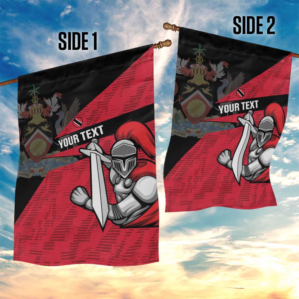Custom Trinidad and Tobago Cricket Knight Riders Garden Flag Go Trinbago