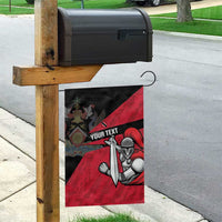 Custom Trinidad and Tobago Cricket Knight Riders Garden Flag Go Trinbago