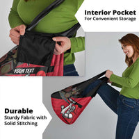 Custom Trinidad and Tobago Cricket Knight Riders Grocery Bag Go Trinbago