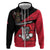 Custom Trinidad and Tobago Cricket Knight Riders Hoodie Go Trinbago