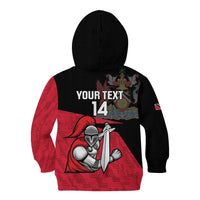 Custom Trinidad and Tobago Cricket Knight Riders Kid Hoodie Go Trinbago
