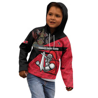 Custom Trinidad and Tobago Cricket Knight Riders Kid Hoodie Go Trinbago