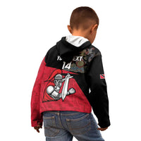 Custom Trinidad and Tobago Cricket Knight Riders Kid Hoodie Go Trinbago