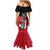 Custom Trinidad and Tobago Cricket Knight Riders Mermaid Dress Go Trinbago