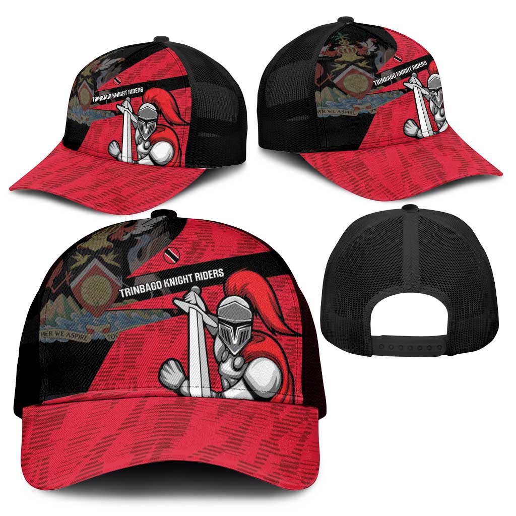 Trinidad and Tobago Cricket Knight Riders Mesh Trucker Cap Go Trinbago - Wonder Print Shop