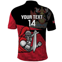 Custom Trinidad and Tobago Cricket Knight Riders Polo Shirt Go Trinbago