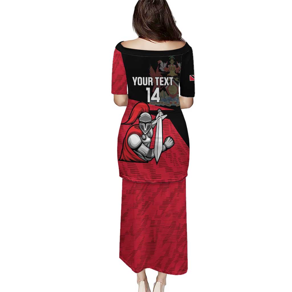 Custom Trinidad and Tobago Cricket Knight Riders Puletasi Go Trinbago