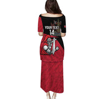 Custom Trinidad and Tobago Cricket Knight Riders Puletasi Go Trinbago