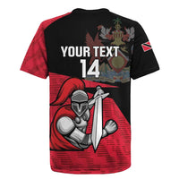 Custom Trinidad and Tobago Cricket Knight Riders Rugby Jersey Go Trinbago