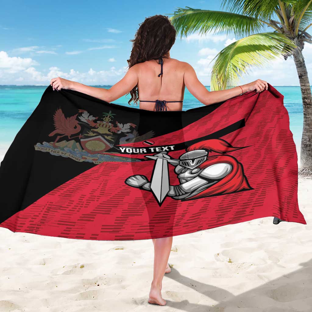 Custom Trinidad and Tobago Cricket Knight Riders Sarong Go Trinbago