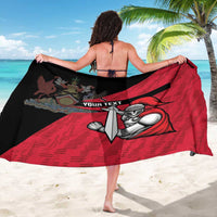 Custom Trinidad and Tobago Cricket Knight Riders Sarong Go Trinbago