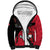 Custom Trinidad and Tobago Cricket Knight Riders Sherpa Hoodie Go Trinbago