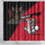 Custom Trinidad and Tobago Cricket Knight Riders Shower Curtain Go Trinbago