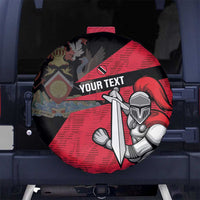 Custom Trinidad and Tobago Cricket Knight Riders Spare Tire Cover Go Trinbago