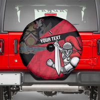 Custom Trinidad and Tobago Cricket Knight Riders Spare Tire Cover Go Trinbago
