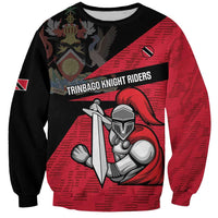 Custom Trinidad and Tobago Cricket Knight Riders Sweatshirt Go Trinbago