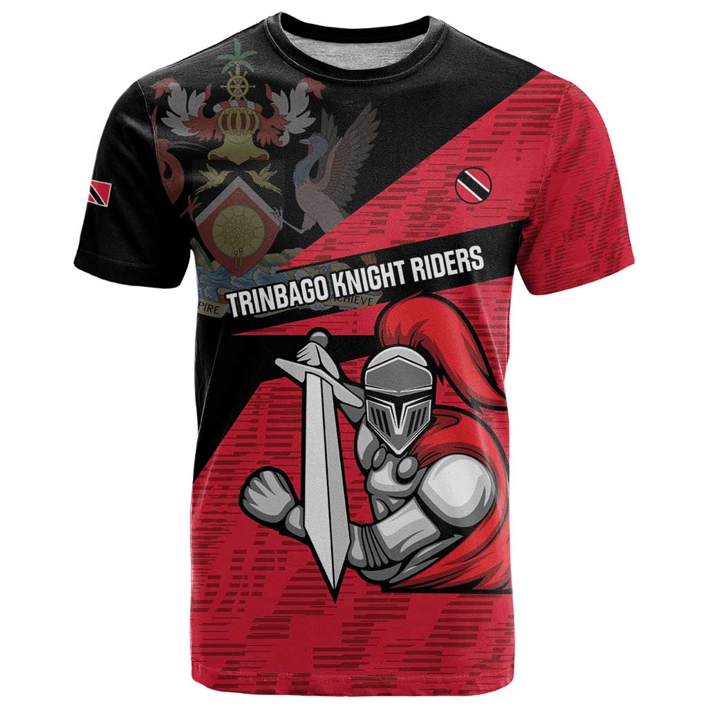 Custom Trinidad and Tobago Cricket Knight Riders T Shirt Go Trinbago