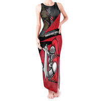 Custom Trinidad and Tobago Cricket Knight Riders Tank Maxi Dress Go Trinbago