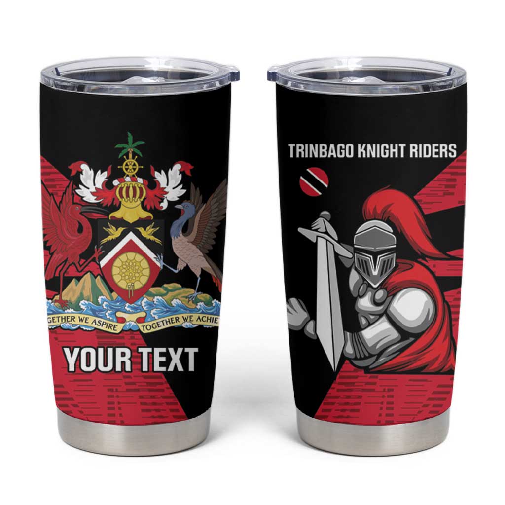Custom Trinidad and Tobago Cricket Knight Riders Tumbler Cup Go Trinbago