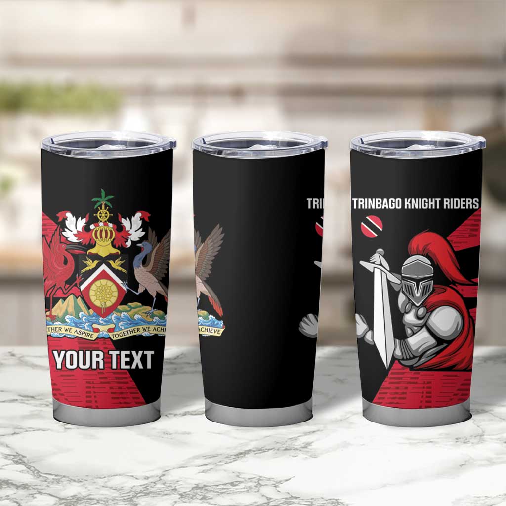 Custom Trinidad and Tobago Cricket Knight Riders Tumbler Cup Go Trinbago