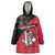 Custom Trinidad and Tobago Cricket Knight Riders Wearable Blanket Hoodie Go Trinbago
